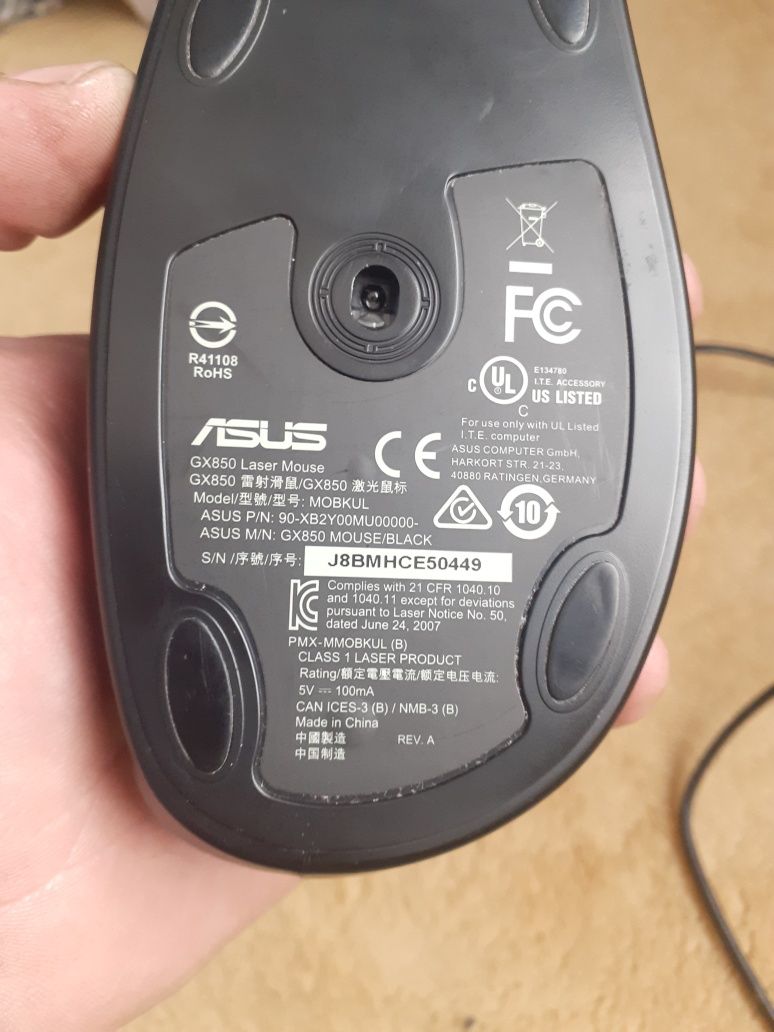 Mouse Gaming Asus R.O.G Republich of Gamers