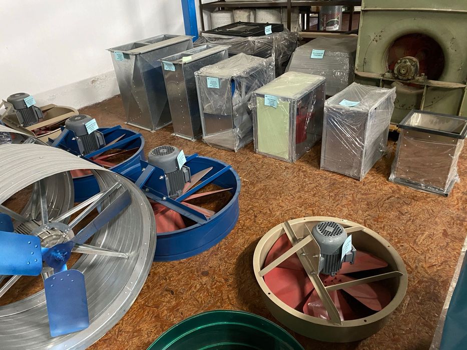 Осови вентилатори,чисто нови,налични,Турски!