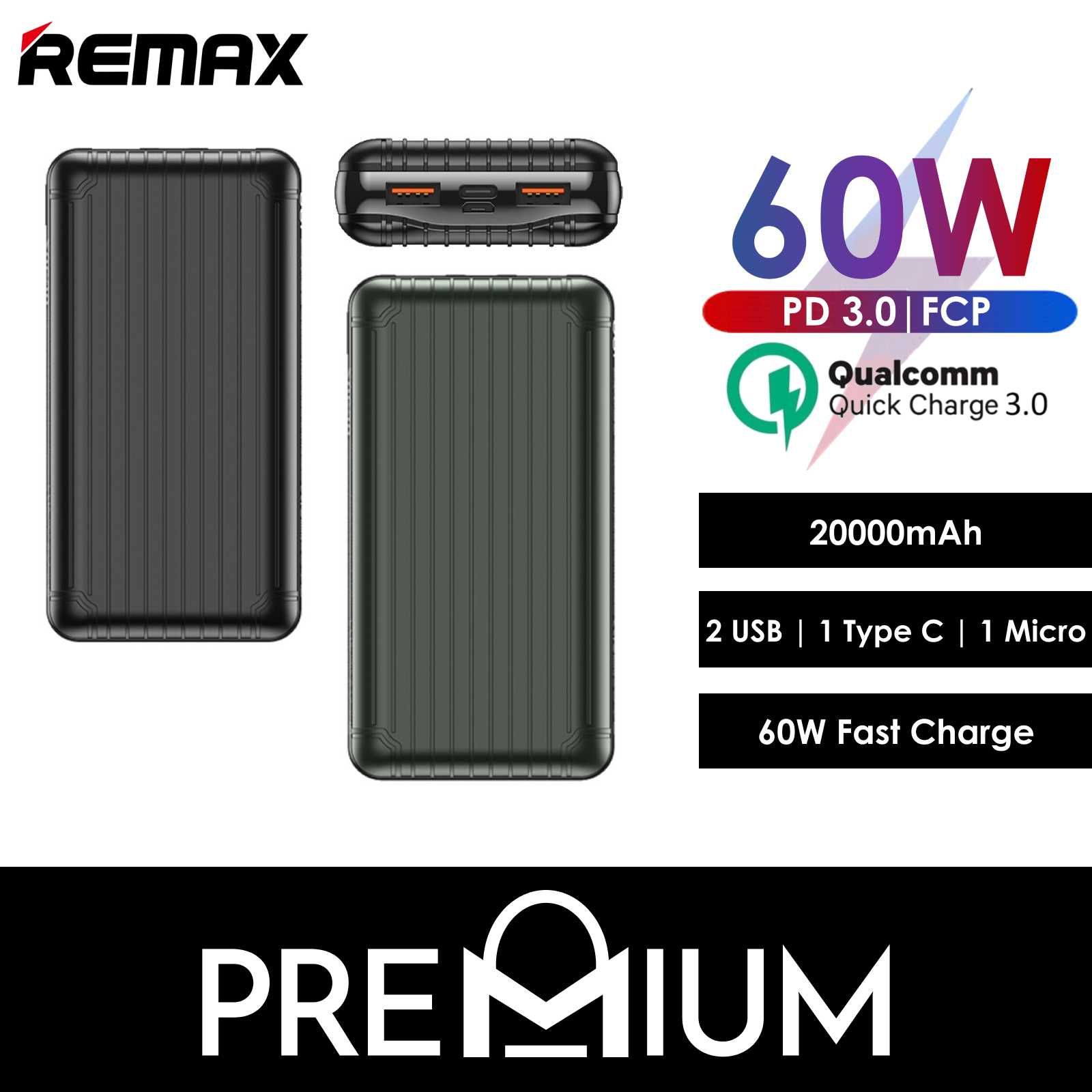 Power Bank Remax PD-P85 60Watt для ноутбука, телефона, планшета