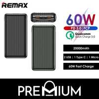 Power Bank Remax PD-P85 60Watt для ноутбука, телефона, планшета