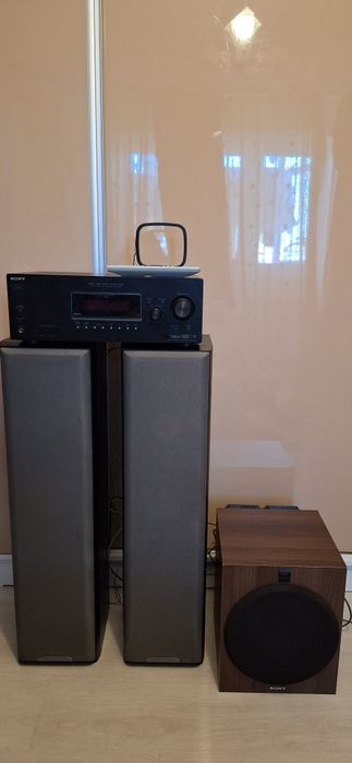 SONY STR-DG 500  stație+boxe sony 150 W+subwoofer activ