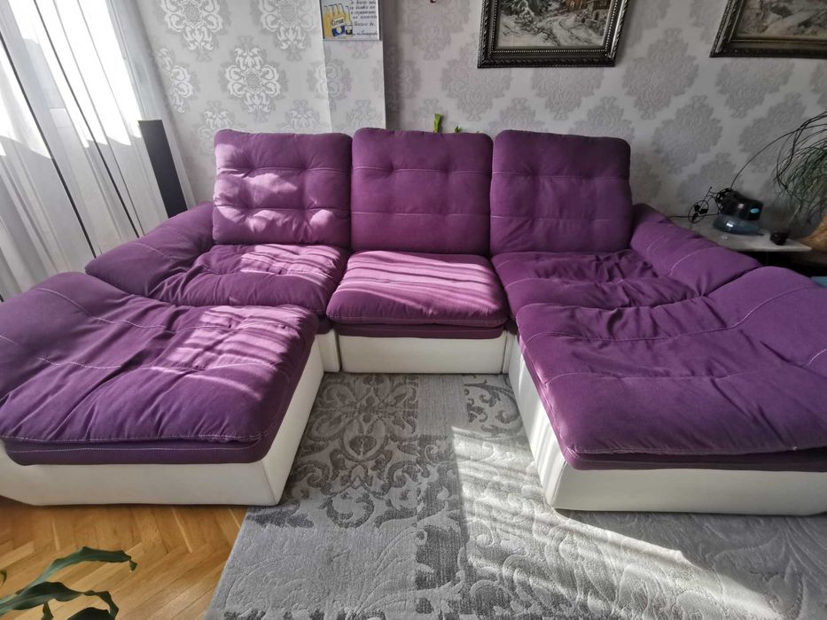 Ъглов диван модулен