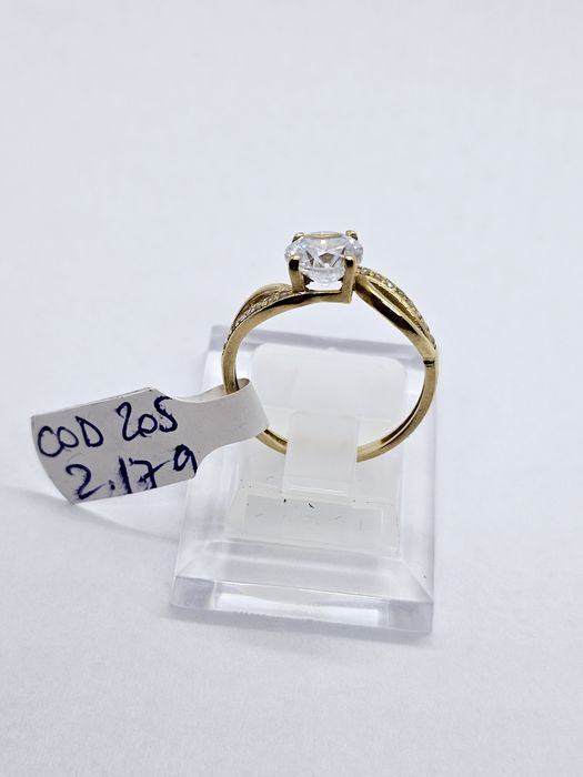 Vand inel dama din aur 14 k 2.17 g cod 205