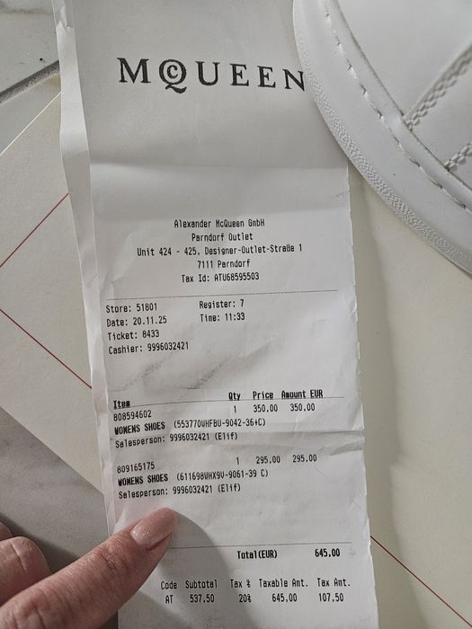 Alexander McQueen new!