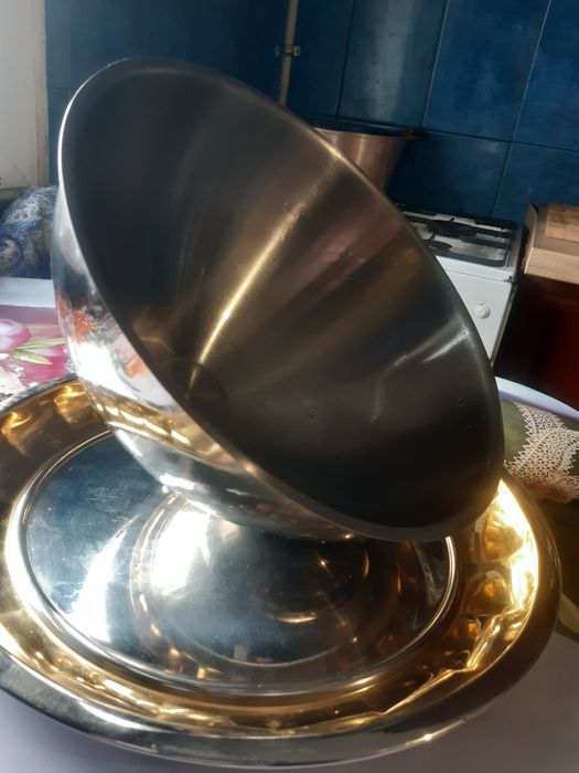 Tava inox cu capac