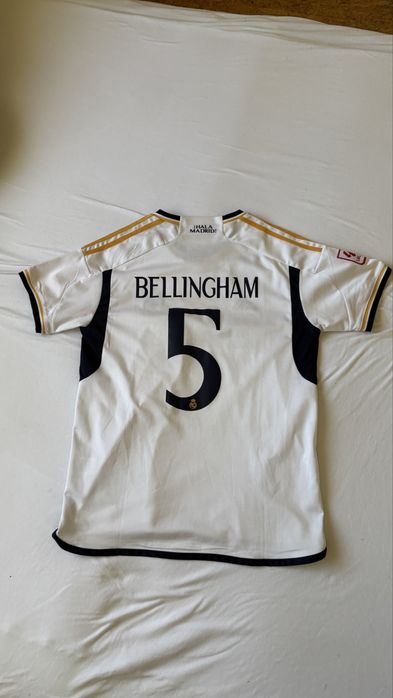 Оригинална фланелка Real Madrid – Bellingham #5, размер L, чисто нова
