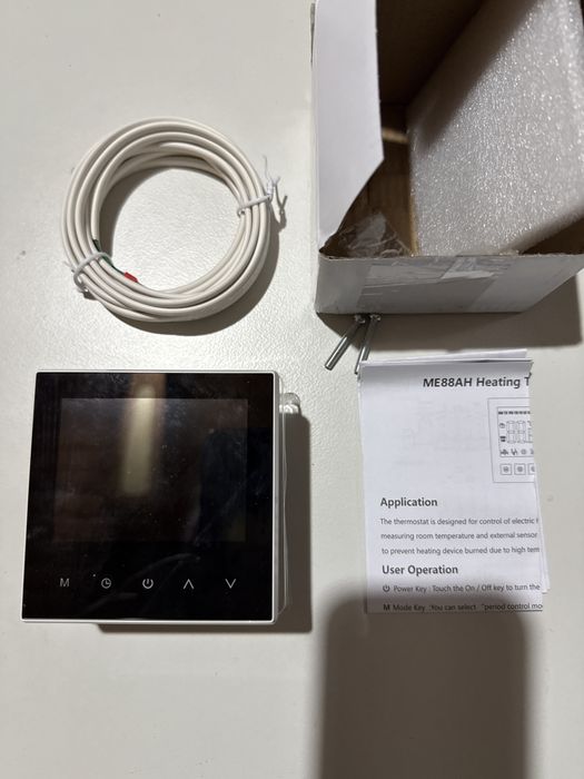 Termostat Wifi Smart MoesGo Alexa Google centrala,boiler,incalzire,gaz