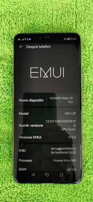 Huawei Mate 20 Pro 128gb in stare foarte buna