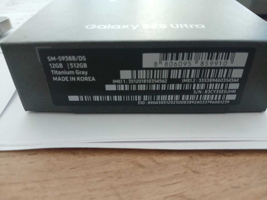 Samsung galaxy s25 ultra 512gb