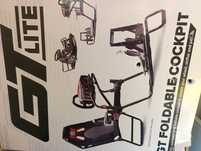 Scaun simulator auto racing seat volan + pedale + schimbător