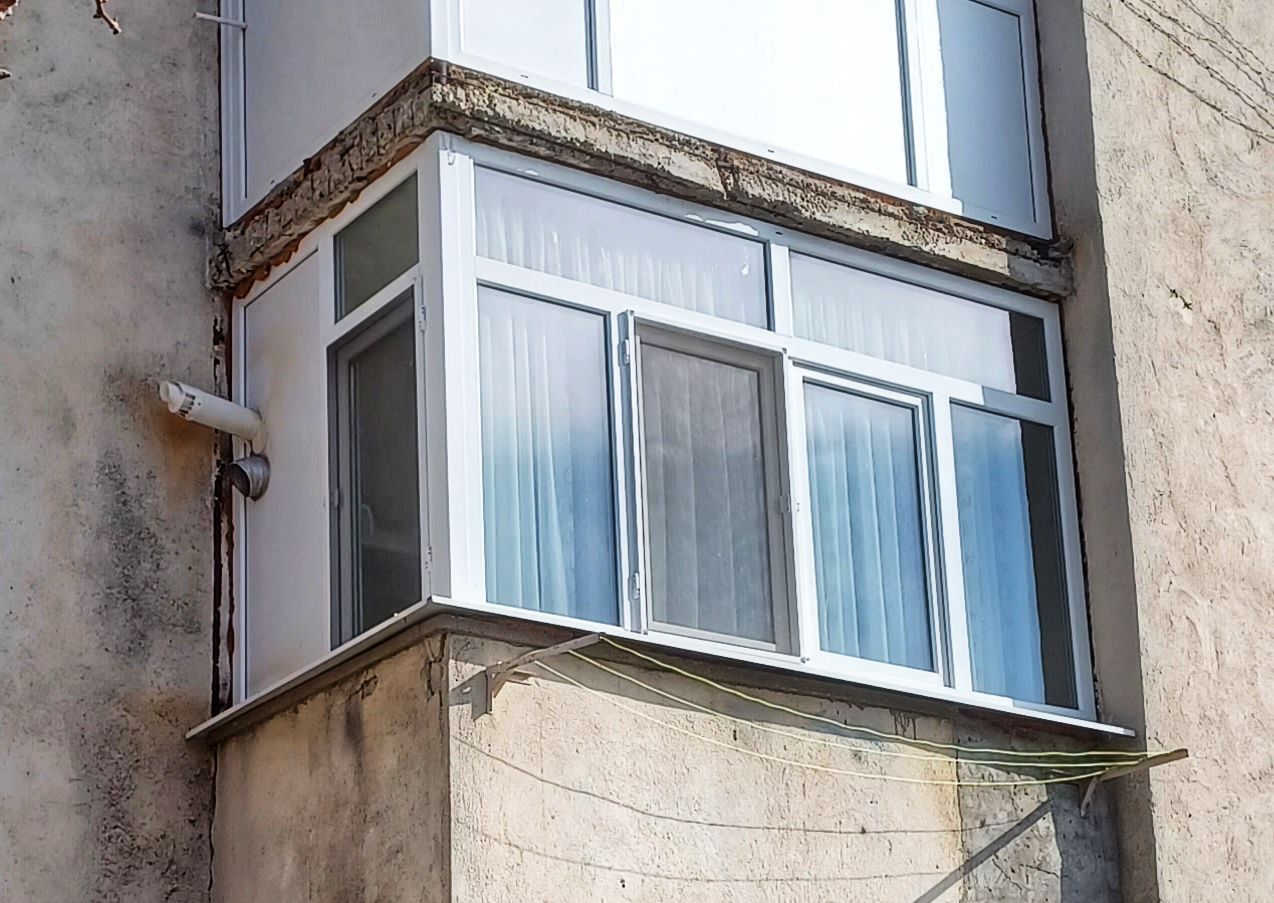 Tâmplărie  termopan pvc  balcon (4S) (ca nou