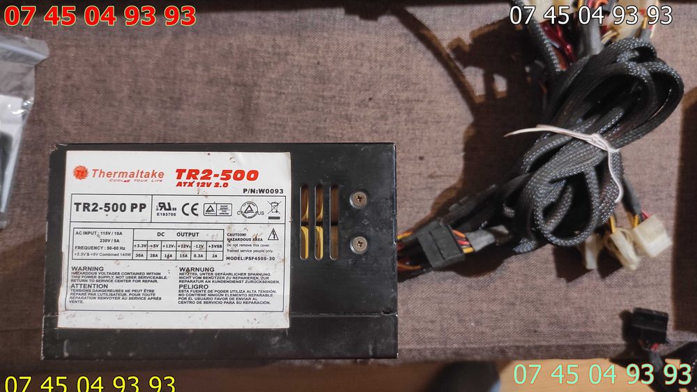sursa calulator thermaltake tr2 500w mufa 6 pini