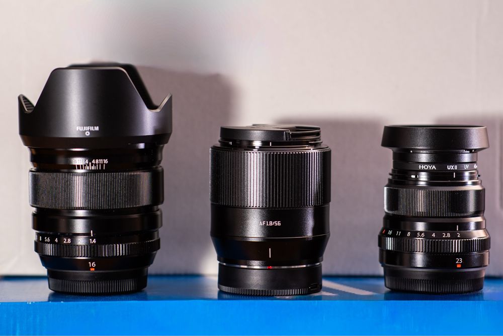 Fujifilm троица 56 16 23