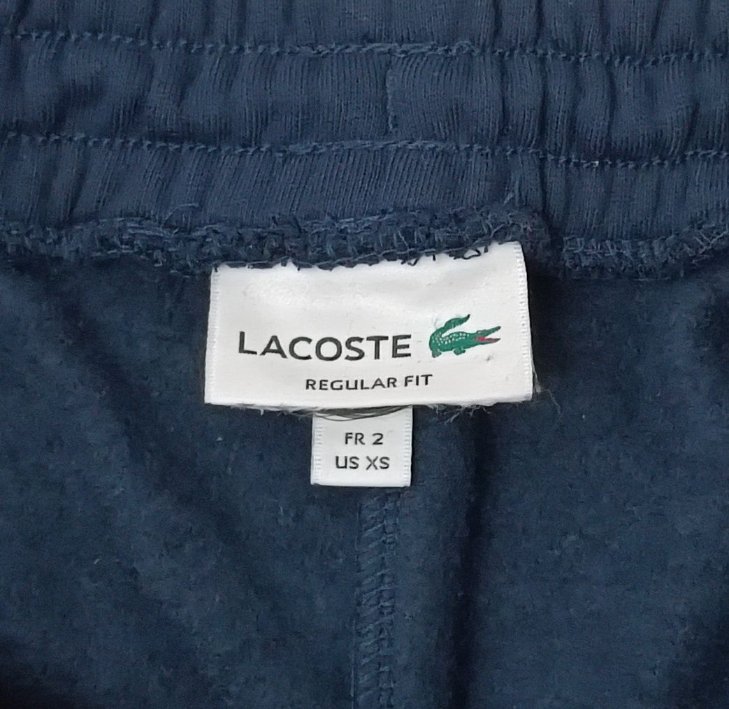 Lacoste Branded Cotton Fleece Shorts оригинални гащета XS памук шорти