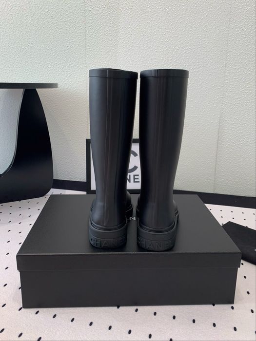 Cizme chanel ploaie-Rubber boots premium pe comanda