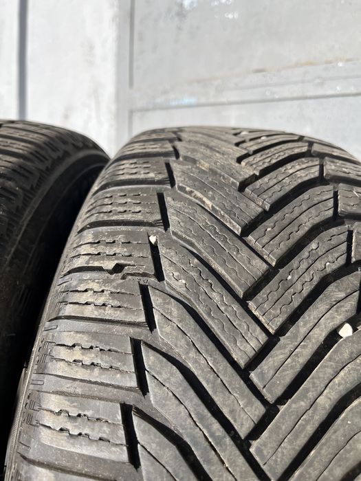 4 бр. зимни гуми 215/60/16 Michelin A6 5,5-6,5 mm DOT 1218