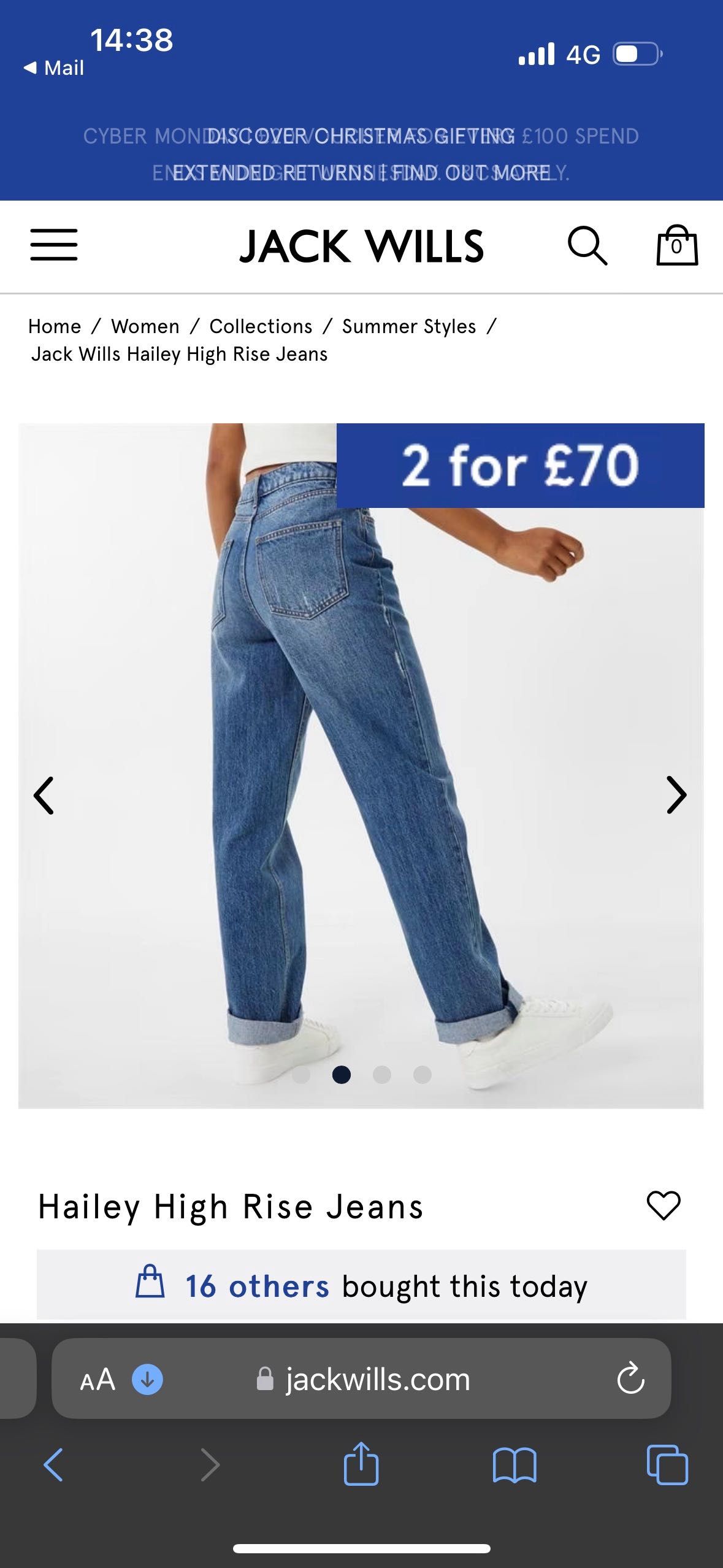 Дънки Jack Wills