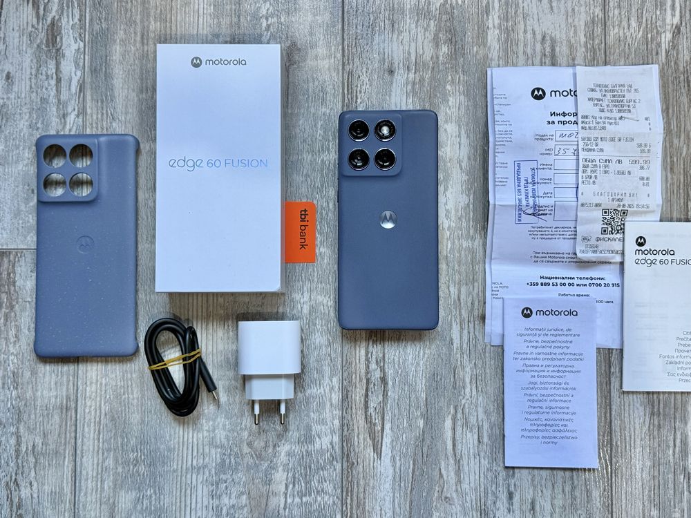 Motorola Edge 60 Fusion 5G 256 GB 12+12 GB Ram Като Нов Dual Sim
