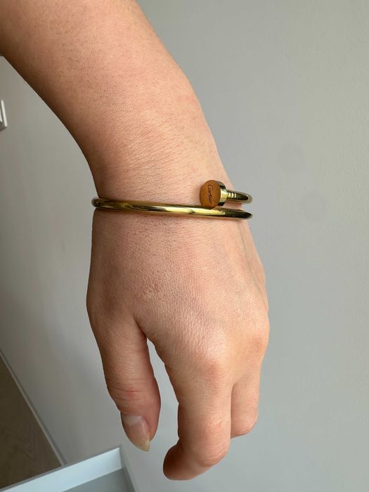 Bratara Cartier cui Gold cu cristale 16 dama