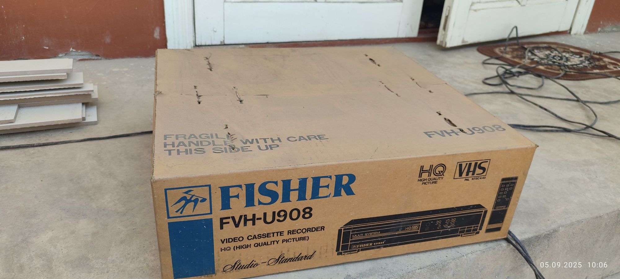 FISHER видеомагнитофон
