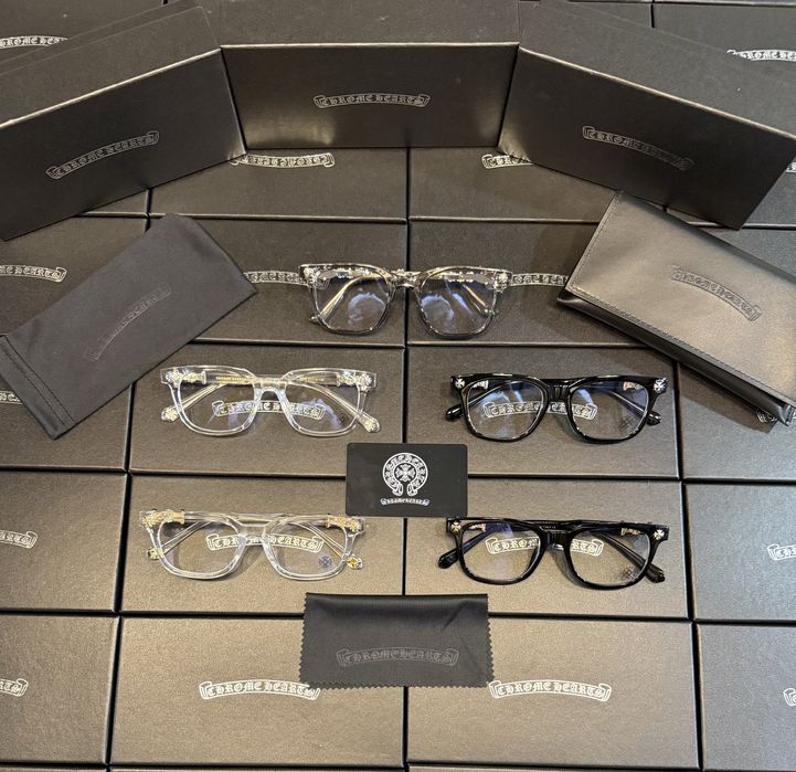 Очила Chrome Hearts със синя светлина