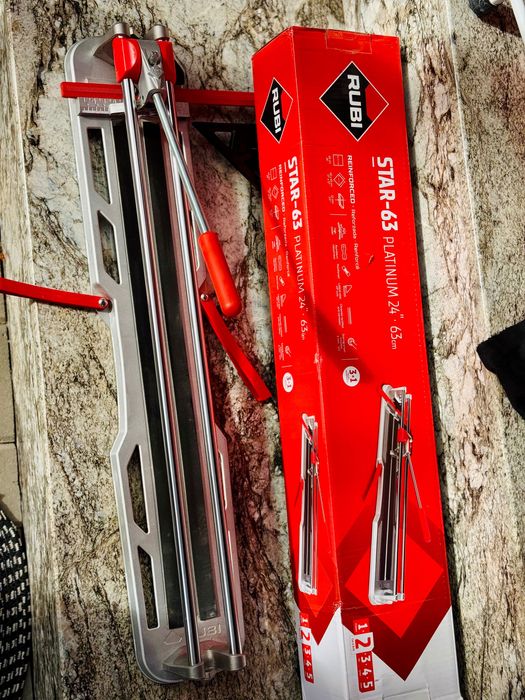 Masina de taiat gresie, faianta 63cm, RUBI Star-63 Platinum