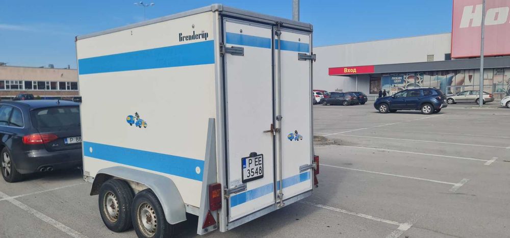 Немско ремарке Brenderup K1504T 1.5т товарно/фургон