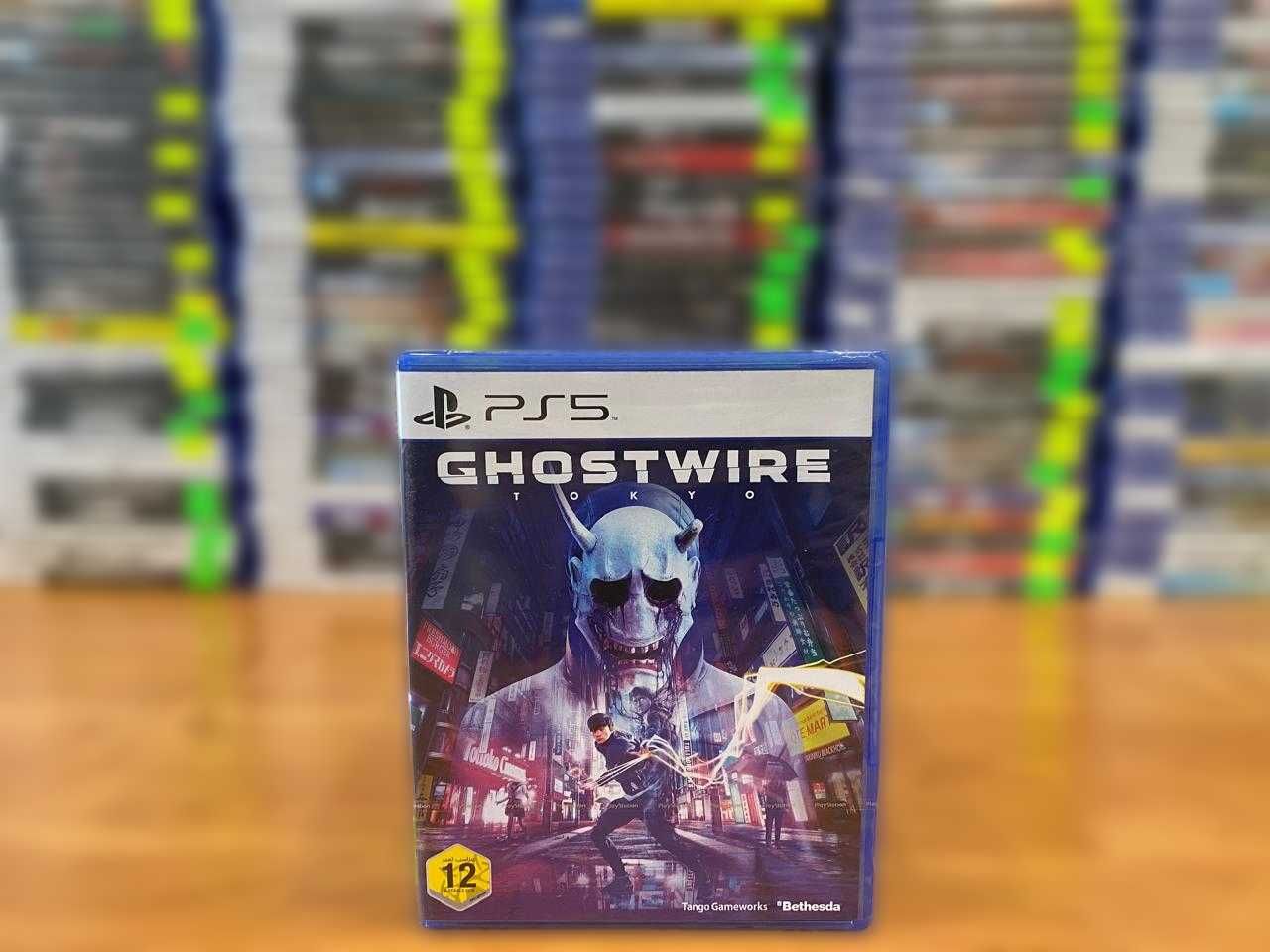 НОВЫЙ Диск Ghostwire: Tokyo PS4/PS5 Большой Выбор Дисков