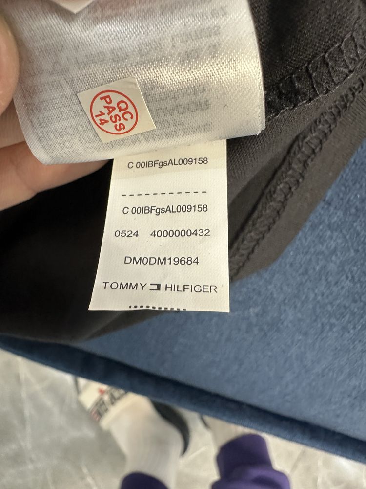 Tricouri Tommy Hilfiger Black Jeans Originale