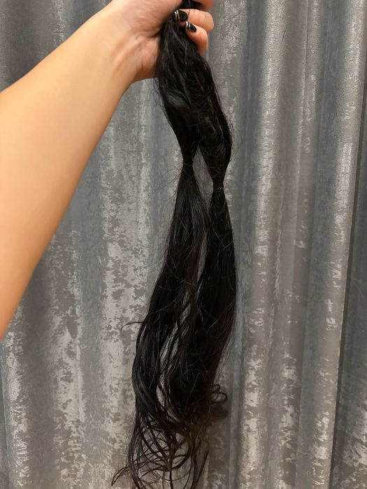 Екстеншъни естествен косъм