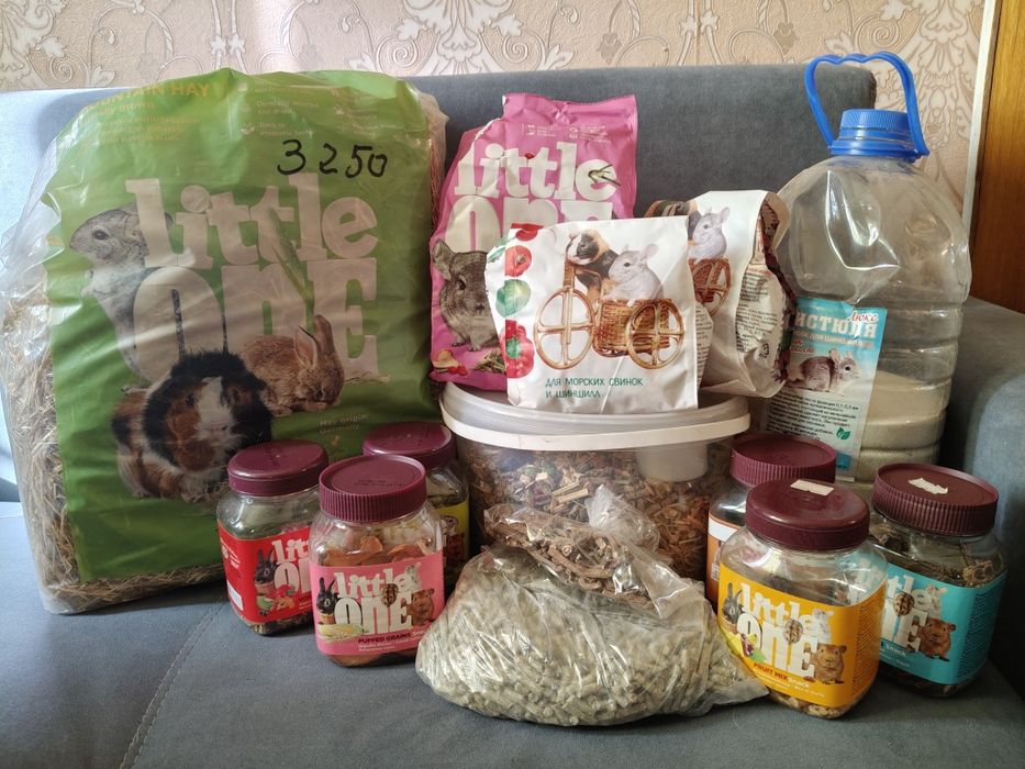 Корм для шиншилл