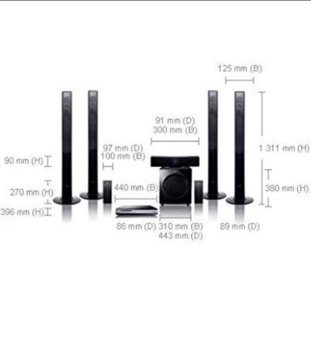 Sistem Home Cinema Samsung 7.1 HT-BD2R