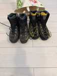 Bocanci La Sportiva Trango TRK Leather GTX FW21 de iarna aproape noi.