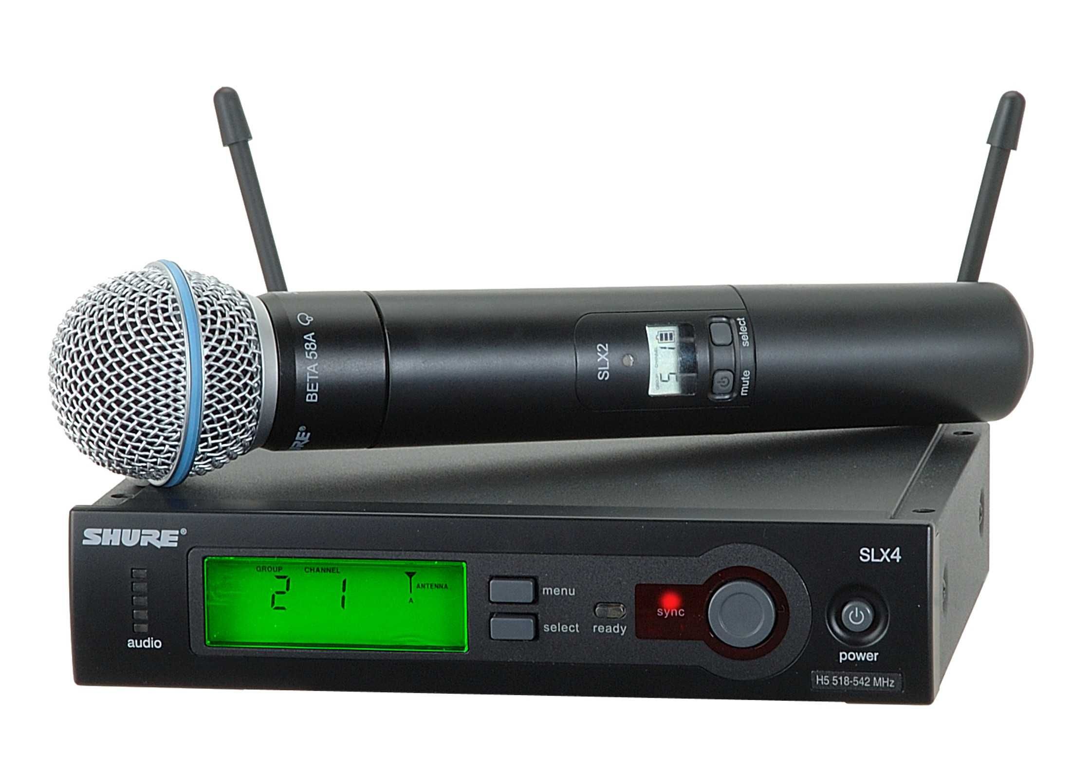 NOU SHURE SLX4 BETA 58A microfon wireless +CADOU CASE!