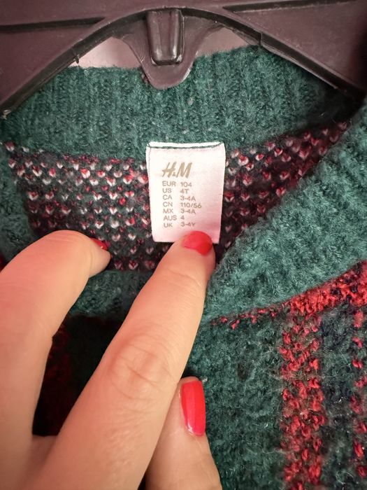 Плетени блузи на H&M размер 104