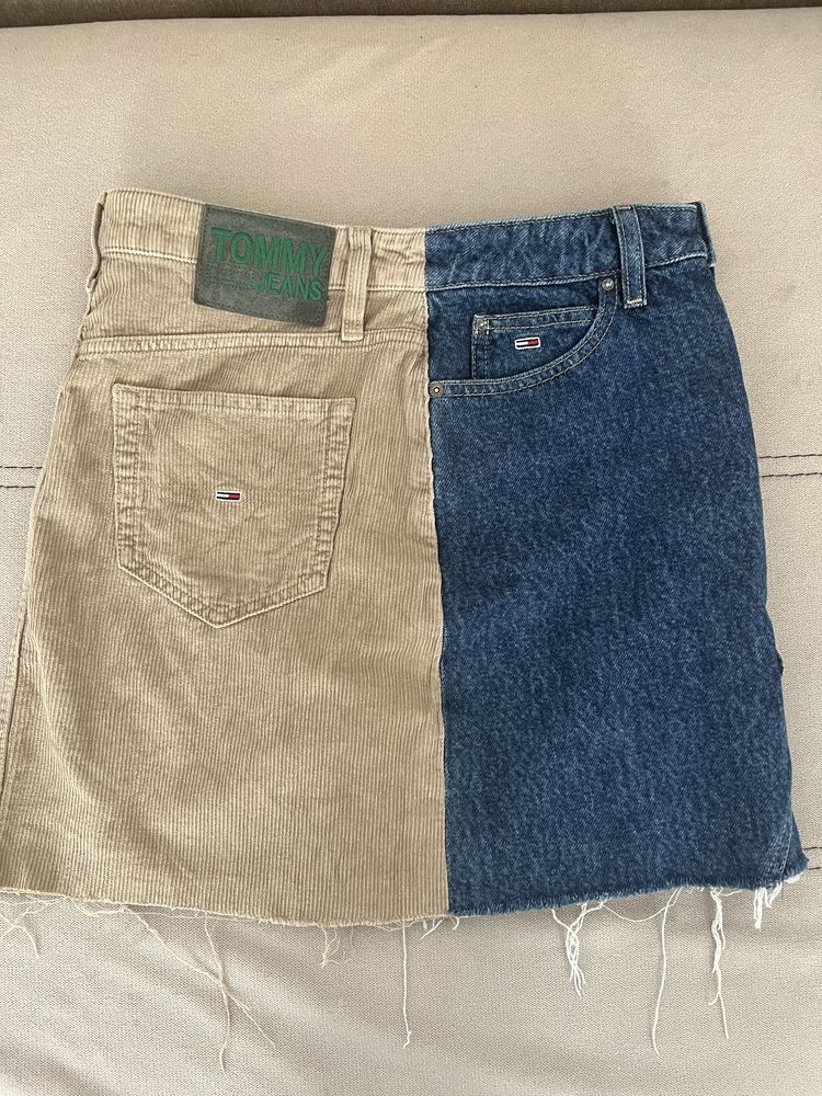 Джинсова/дънкова пола TOMMY HILFIGER JEANS