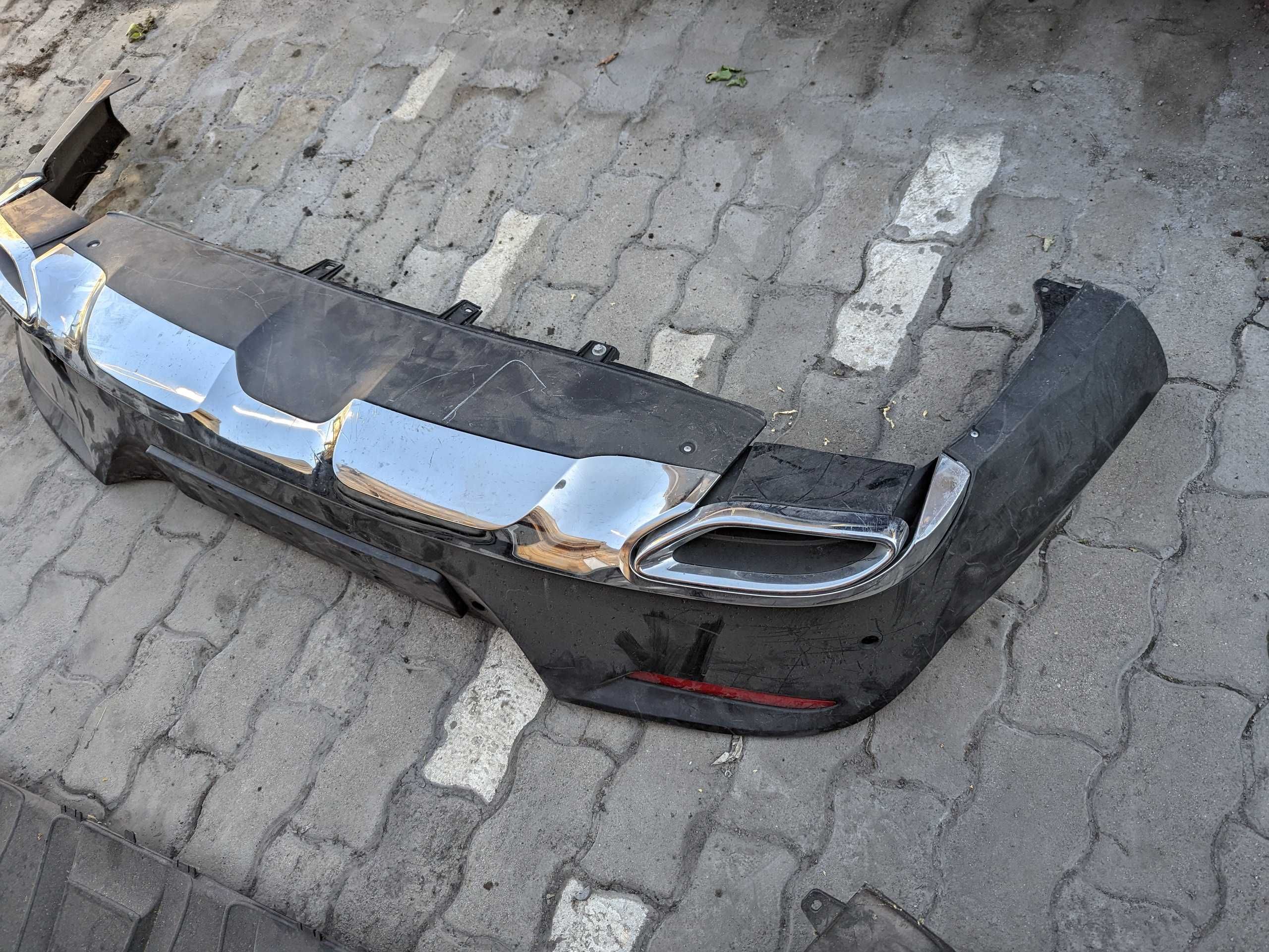 Мерцедес гле 292 заден дифузьор с накрайници