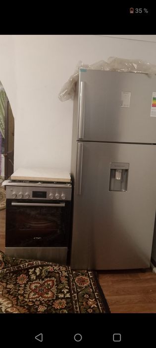 Газ плита 4 лік холодильник новый