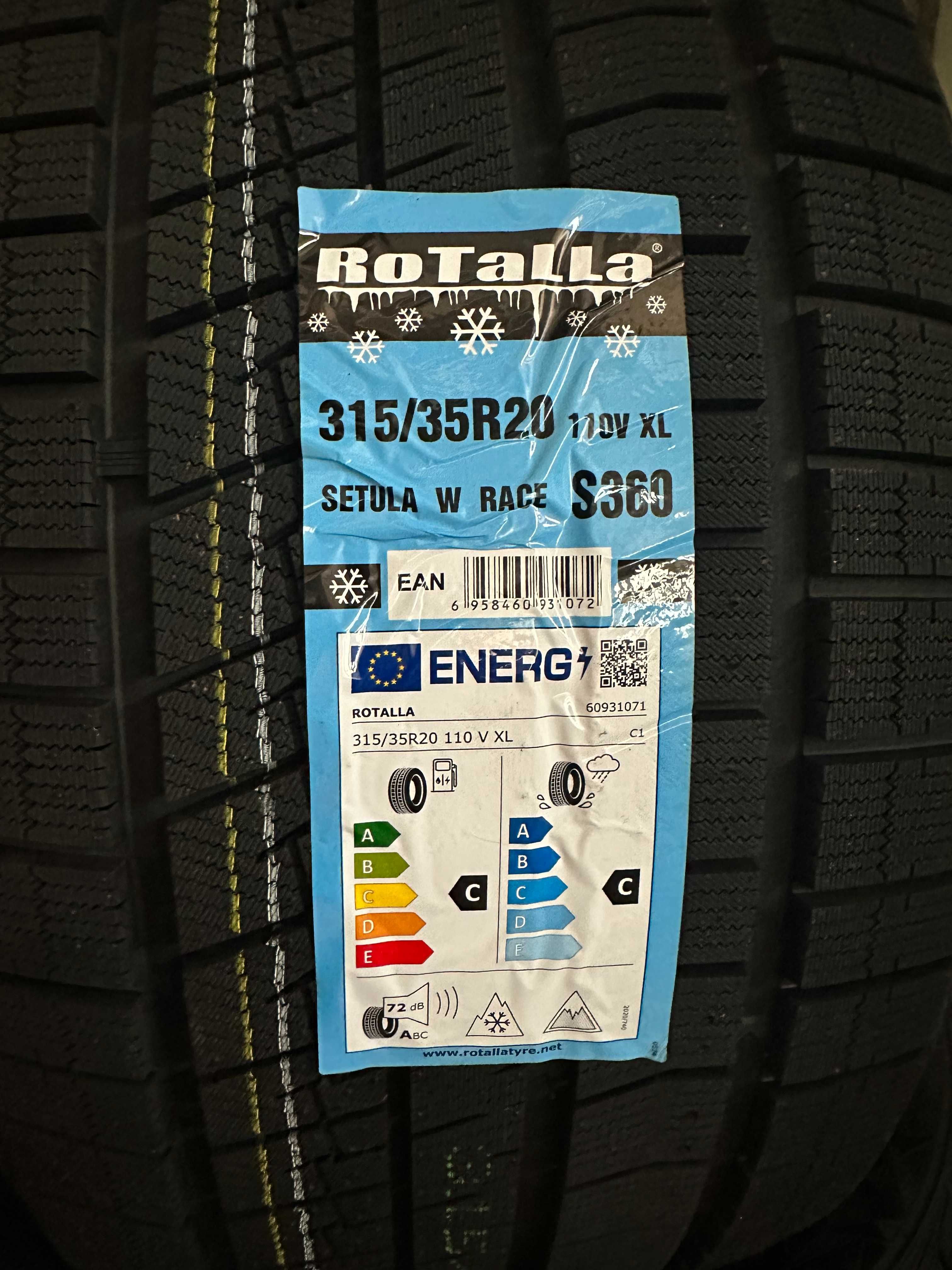 Нови Зимни Гуми ROTALLA S360 315/35R20 110V XL НОВ DOT БОРД 3153520