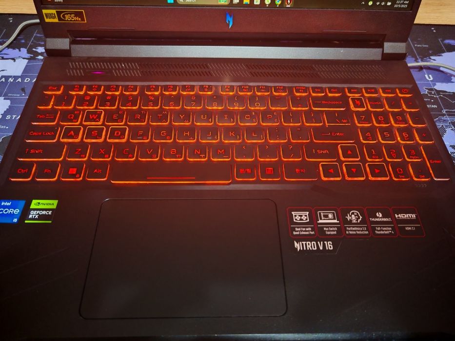 Acer Nitro V16 165hz 16/512 RTX4050 6G