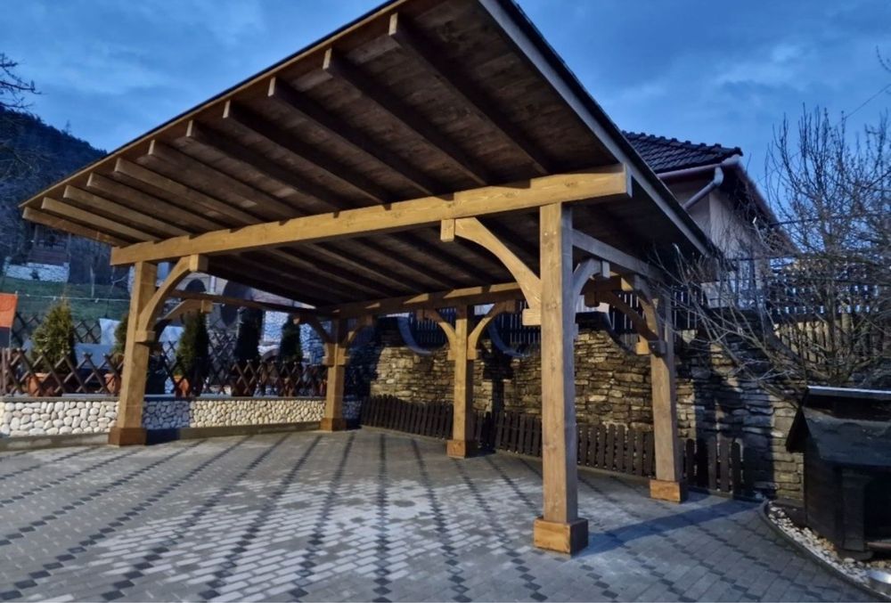 Vand foisare  din lemn tip pergola sau garaj auto