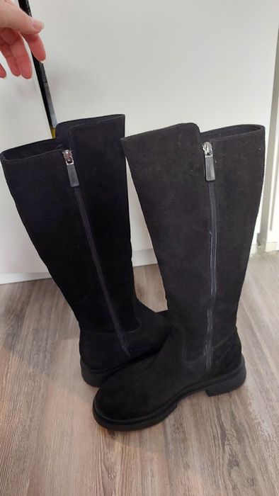 Cizme Anna Cori piele intoarsa