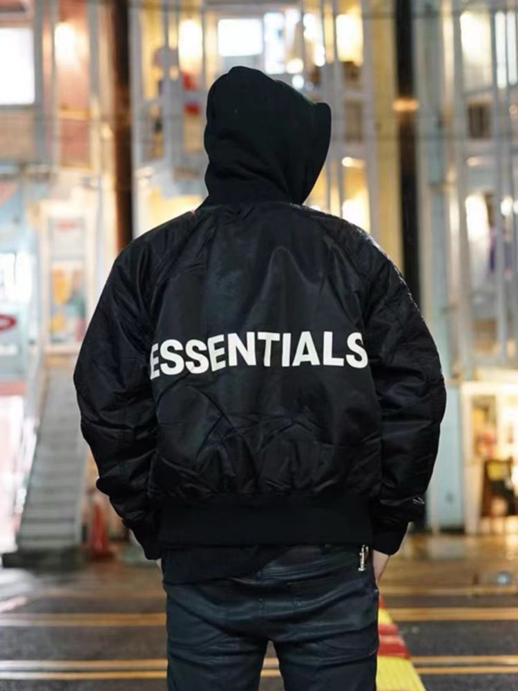 Geaca Essentials Fear Of God FOG Bomber