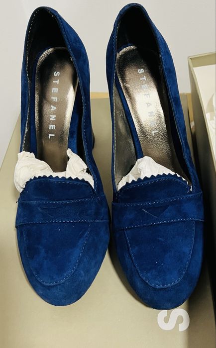 Pantofi NOI piele intoarsa Stefanel