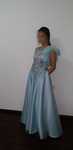 Rochie albastra de banchet