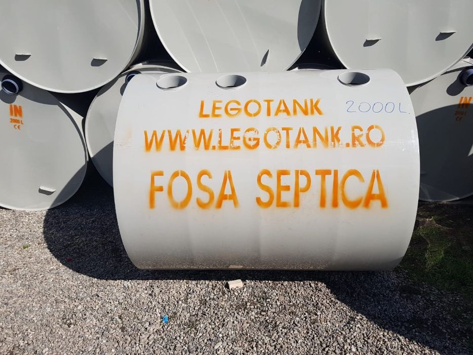 Fosa septica ecologica 2000 L -  5 camere - Galați