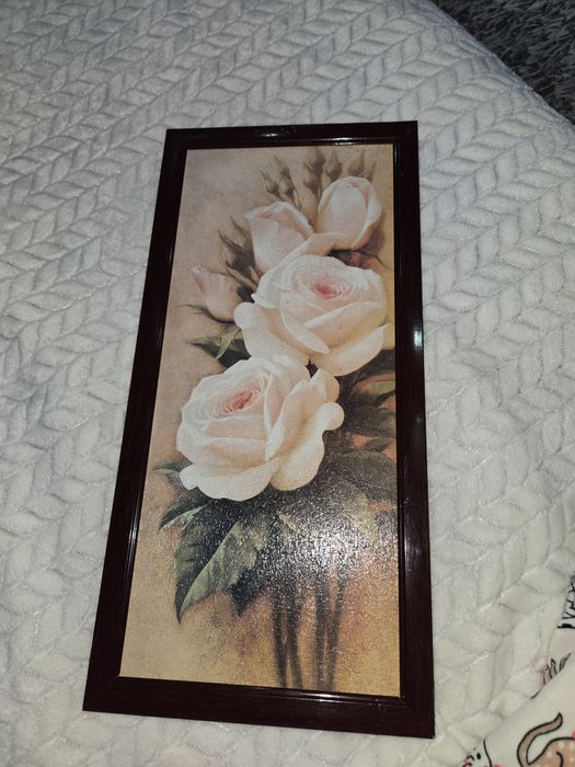 Tablu decorativ cu trandafiri