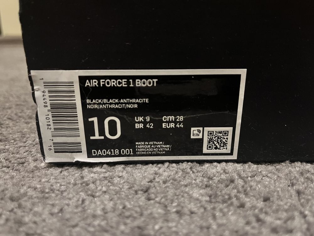 Air force 1 boots
