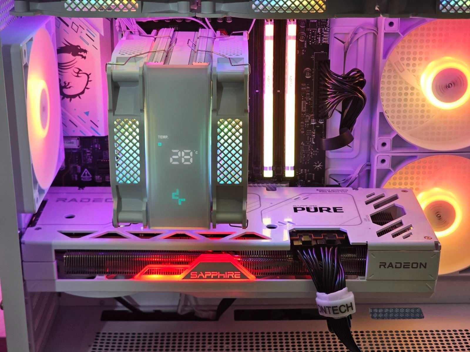 Ryzen 7-5700X/RX 7700XT 12GB/RAM 32GB/SSD 1TB/Чисто Нов+Гаранция