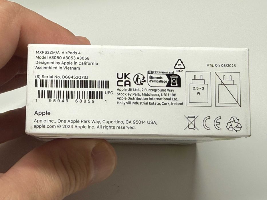 ! НоВо ! Apple AirPods 4